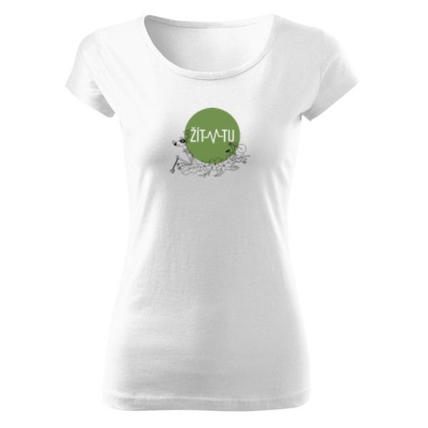 Tričko s potiskem Dámské tričko s motivem dopravy