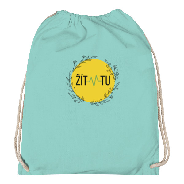 Vak na záda s potiskem Plátěný batoh